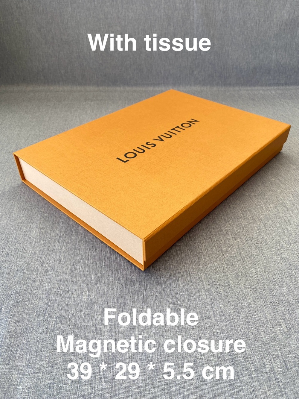 Authentic Louis Vuitton | Foldable Magnetic Closure Box Gift Decoration Storage